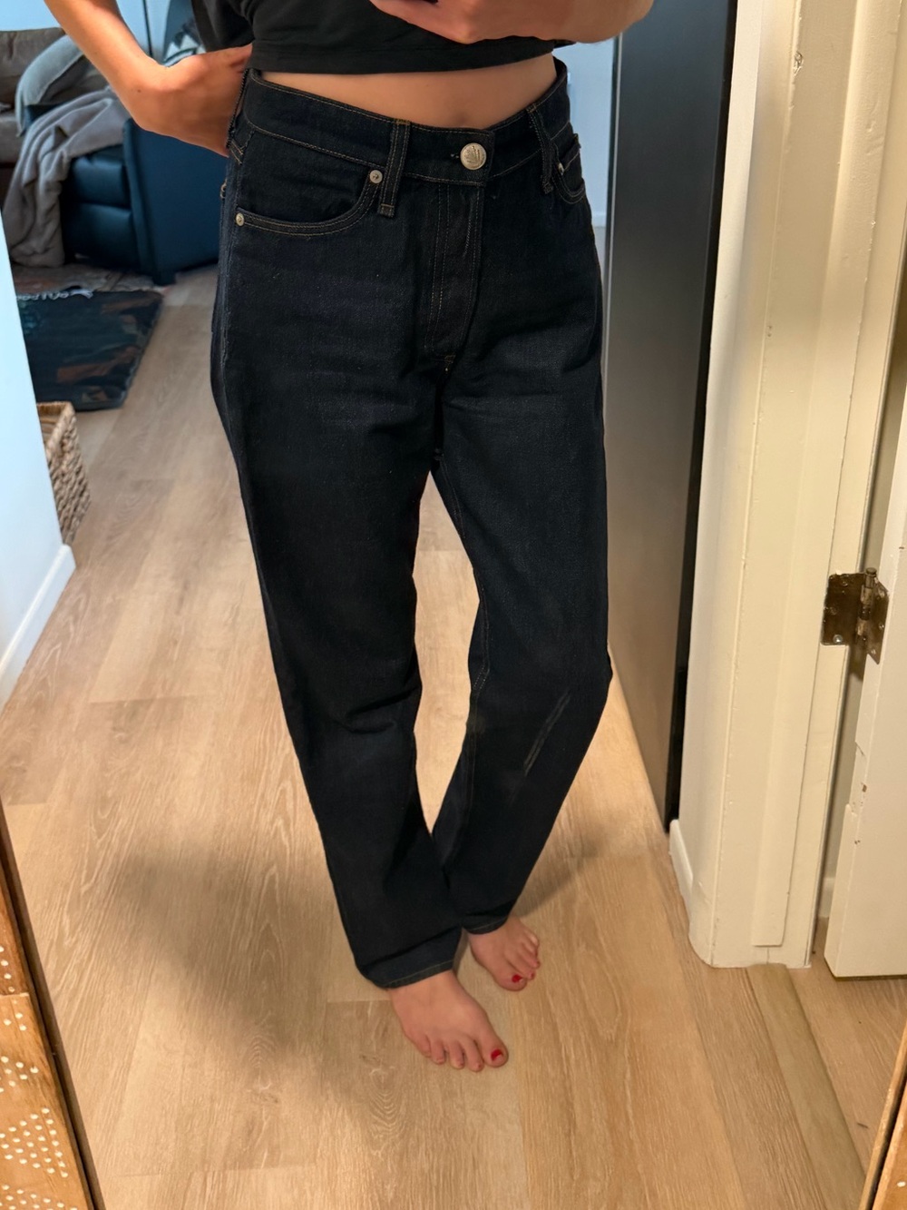 rag & bone Dark Indigo Denim Jeans